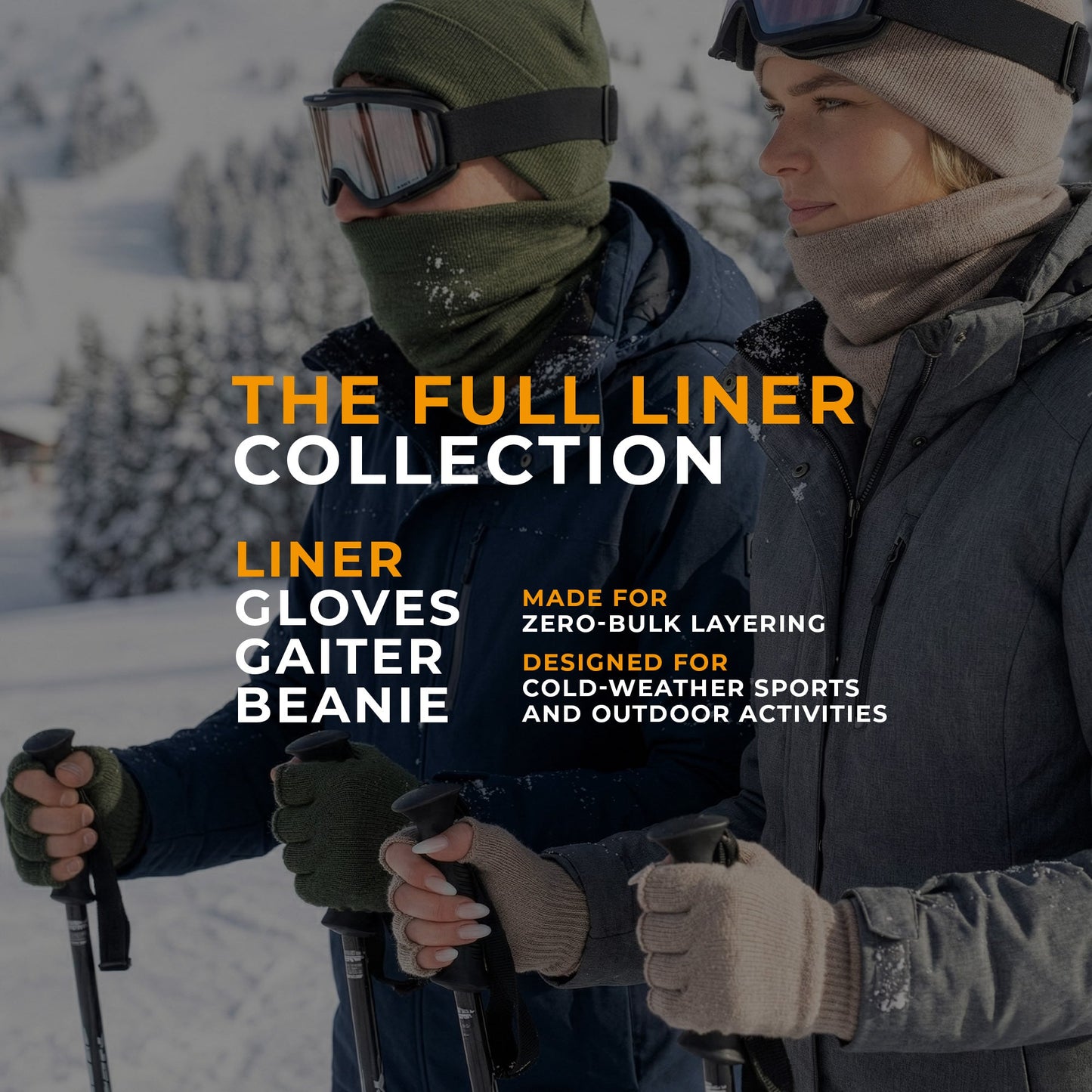 Men's Merino Liner Gaiter & Beanie 2-Piece