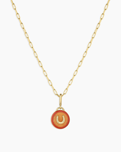 Power Gemstone Parker Charm Necklace Abundance