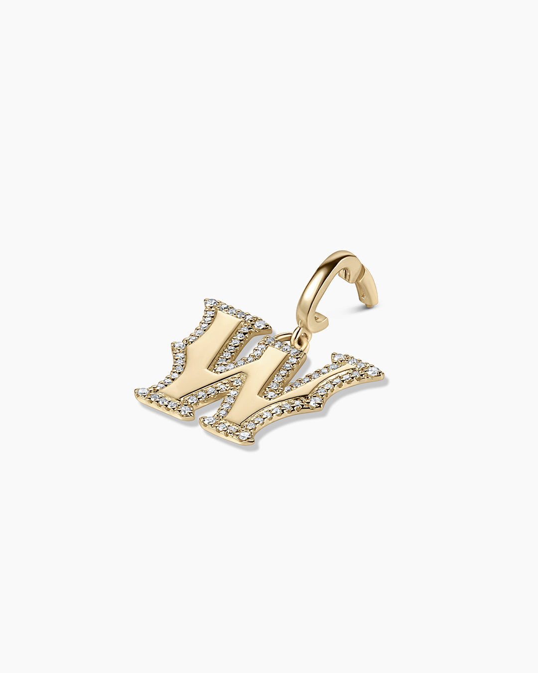 14K Diamond Era Alphabet Charm