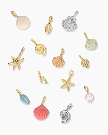 Scallop Enamel Parker Charm