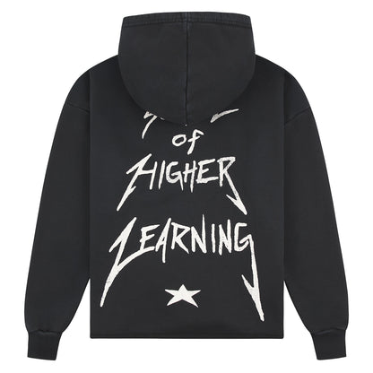 Higher Learning Hoodie | Vintage Black