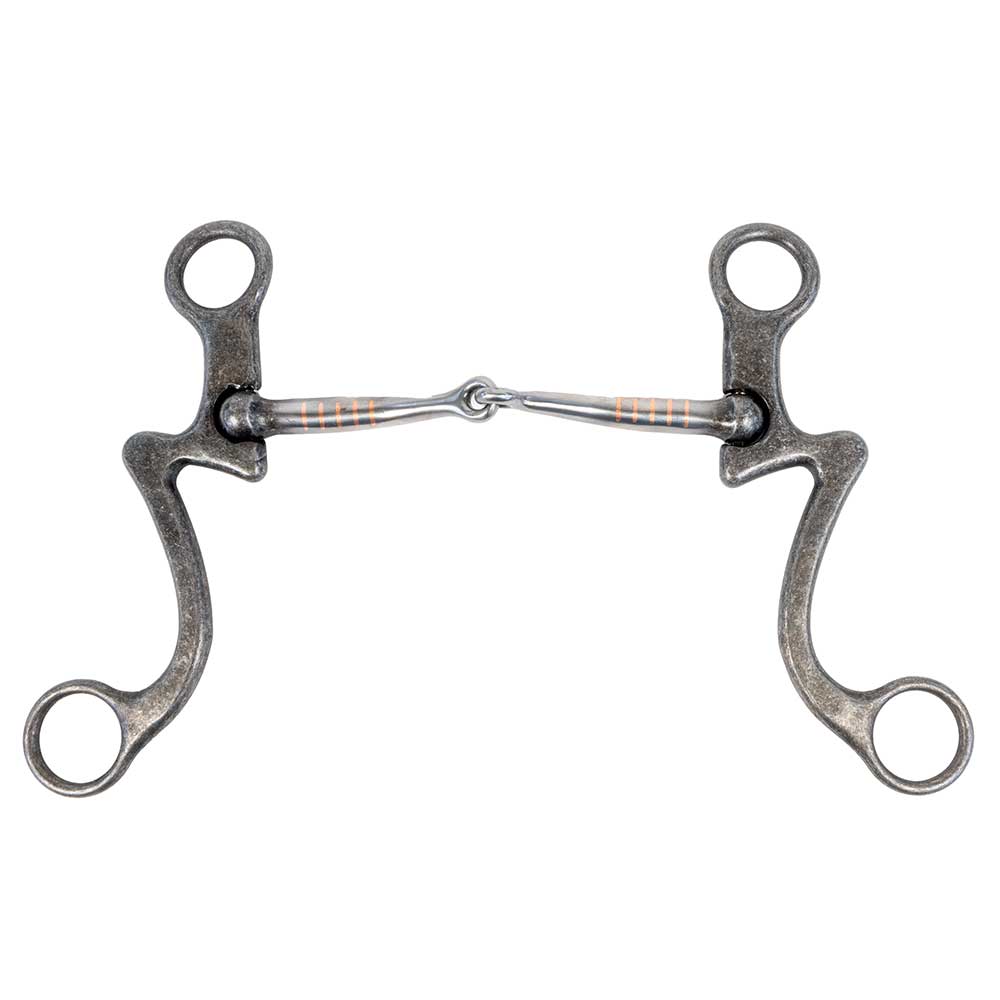Aged ST Snaffle with Inco Inlay