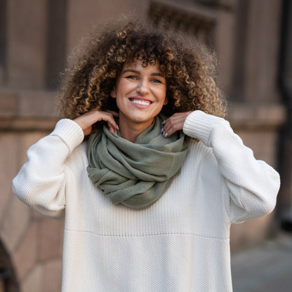 Unisex European Linen Scarf