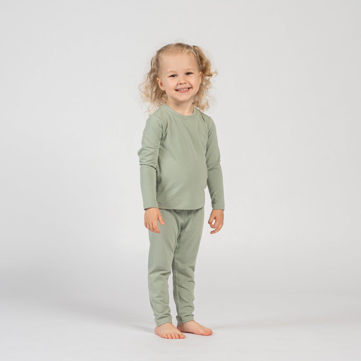 Kids' Bamboo Long Sleeve & Bottom Pajama