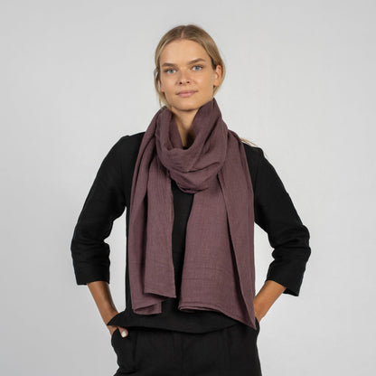 Unisex Premium Linen Scarf