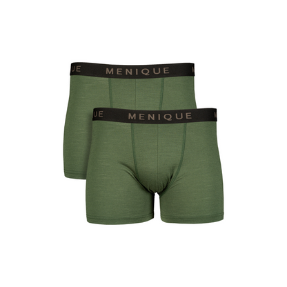 Men's Merino Short Boxer Briefs 2-Pack