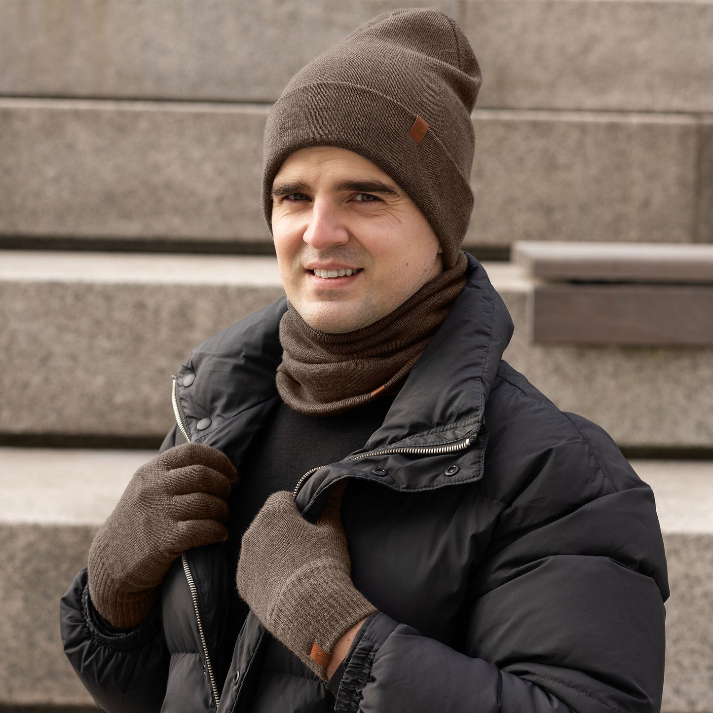 Men's Knit Neck Gaiter Merino