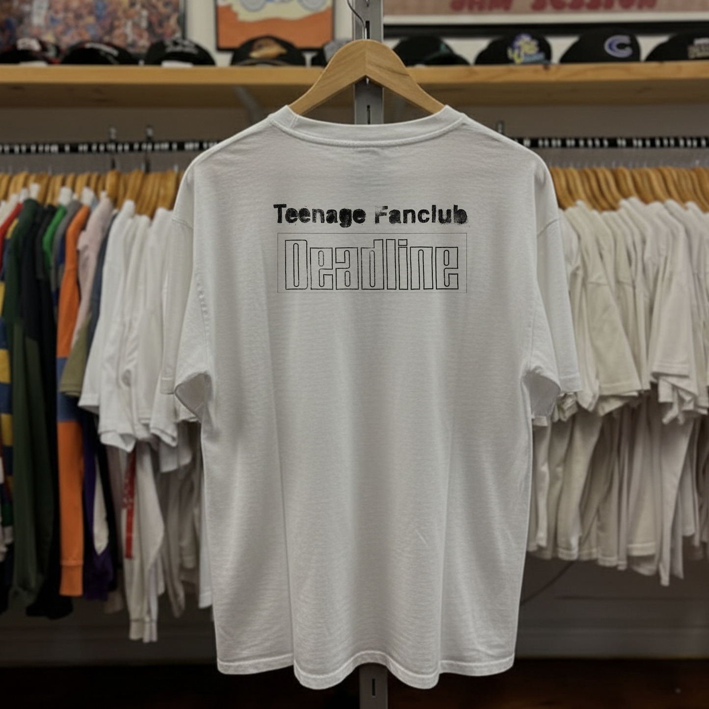 1994 Teenage Fanclub Tank Girl Washed White Tee